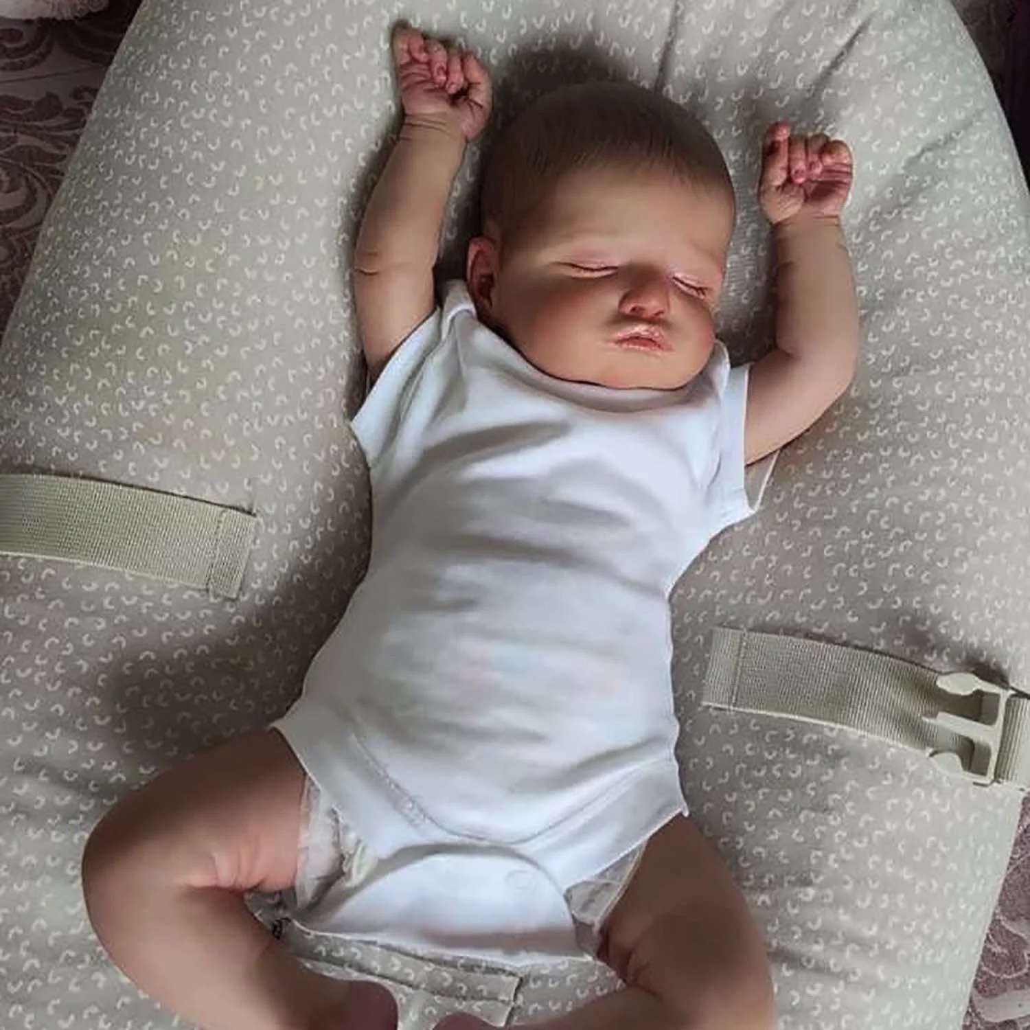 Кукла реборн Реалистичная 48 см милая кукла принцесса для рисования вручную из