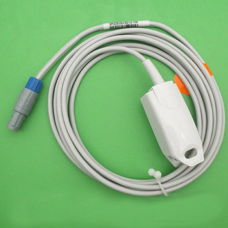 Compatible for Mindray PM9000/ PM8000/ /MEC1000 /2000/ VS800 Patient Monitor 6Pin Adult Finger Clip Spo2 Sensor |