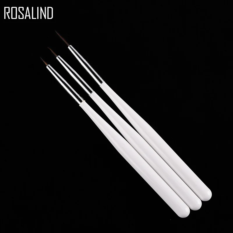 

Rainbow Nail Brush Gel Brush For Manicure Acrylic UV Gel Extension Pen For Nail Polish Painting Drawing Brush Paint Tools