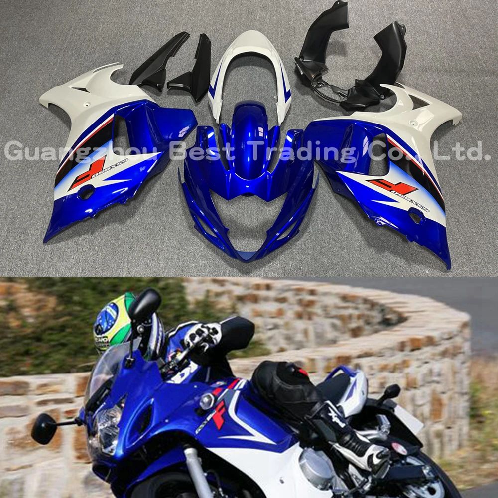 

Blue Complete Fairing Kit Set For SUZUKI GSX650F GSX 650F 08 09 10 11 12 13 2008-2013 Customizable Hand-Painted Full Cover