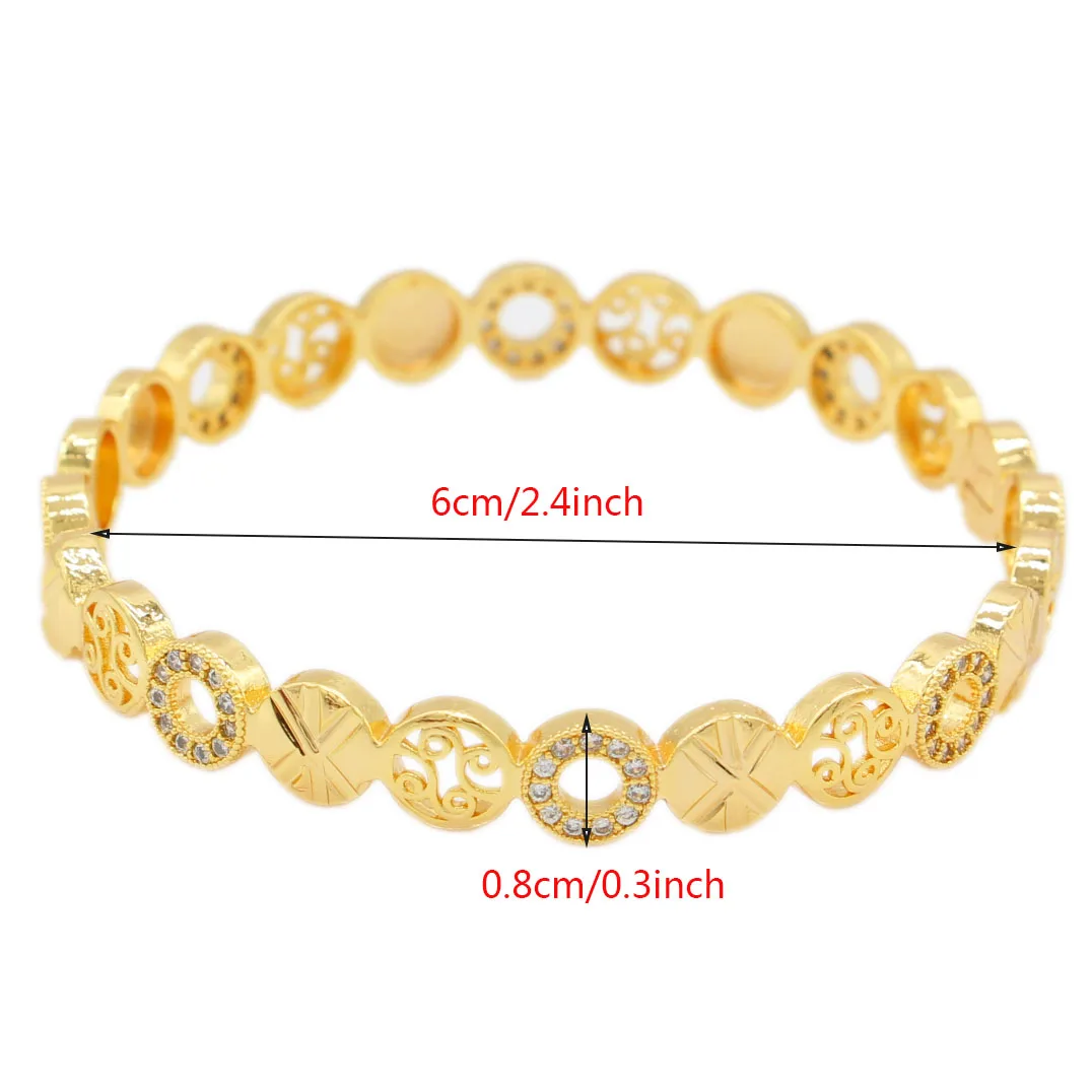 

PINXUN Dubai Gold Color Bangle New Design For Women Bridal Wedding Jewelry African/Indian/Ethiopian Bracelets Party Gift 0203-4