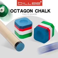 billee billiards chalk snooker chalk pool cue chalk octagon powder chalk billiard accessories