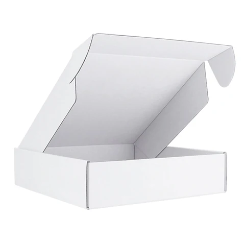 5 шт./10 шт./белая Подарочная коробка, 3-слойная Гофрированная коробка, праздничный подарок, Свадебная коробка