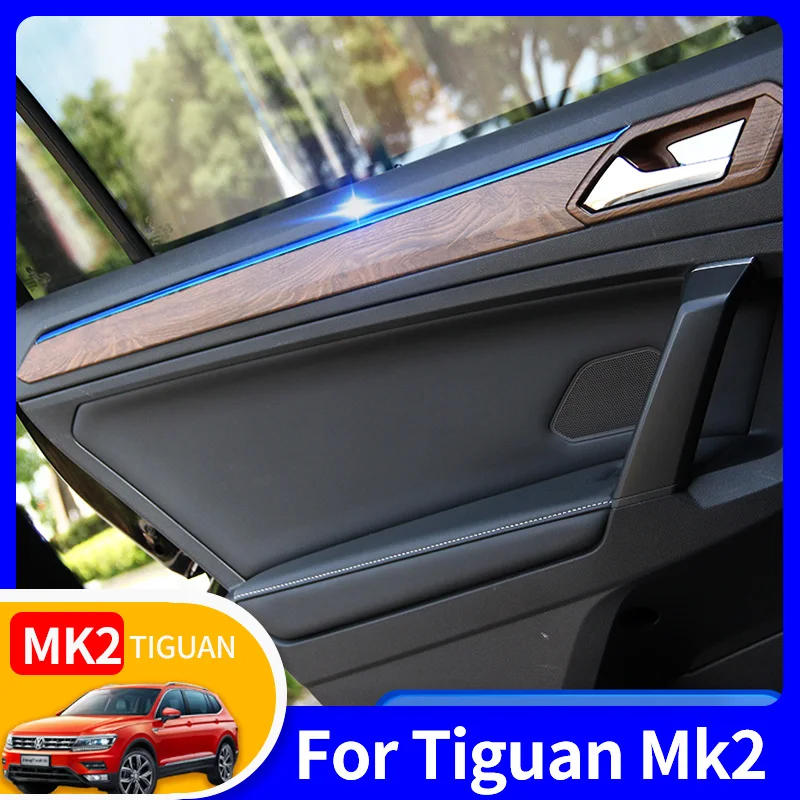 Volkswagen Vw Tiguan Mk2 2016 17 18 19 2020car аксессуары autor внутреннее украшение внутренняя панель