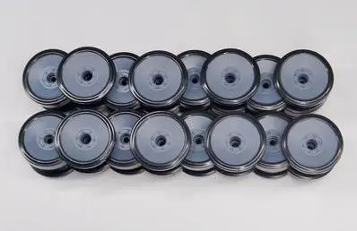 1set Main wheel HL 1/16 3818-1 Tiger Tank части паста крыло круглая крышка кабель фары кольцо пушки ствол - Цвет: 1set Main wheel
