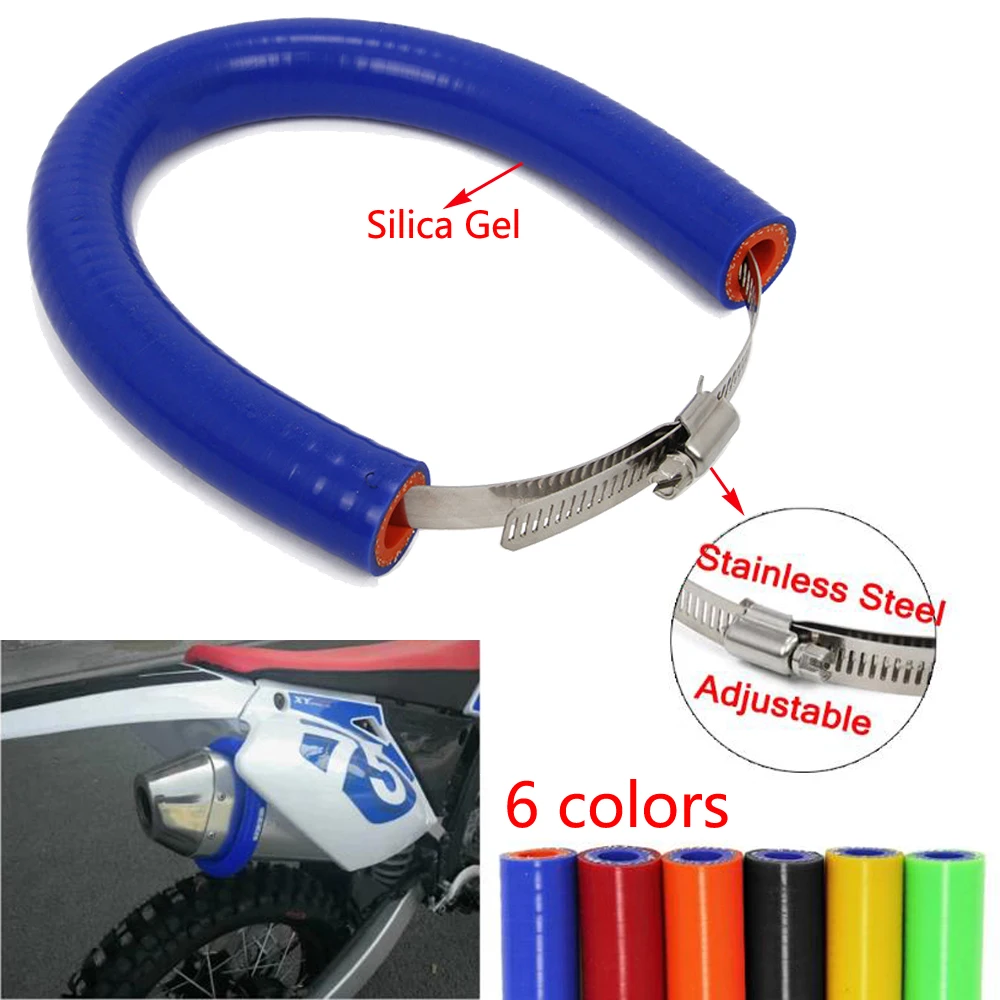 

Motocross Muffler Heat Shield Cover Motorcycle Exhaust Pipe Protector Guard Anti-hot For pit dirt bike ktm sx xc exc sxf xcf smr