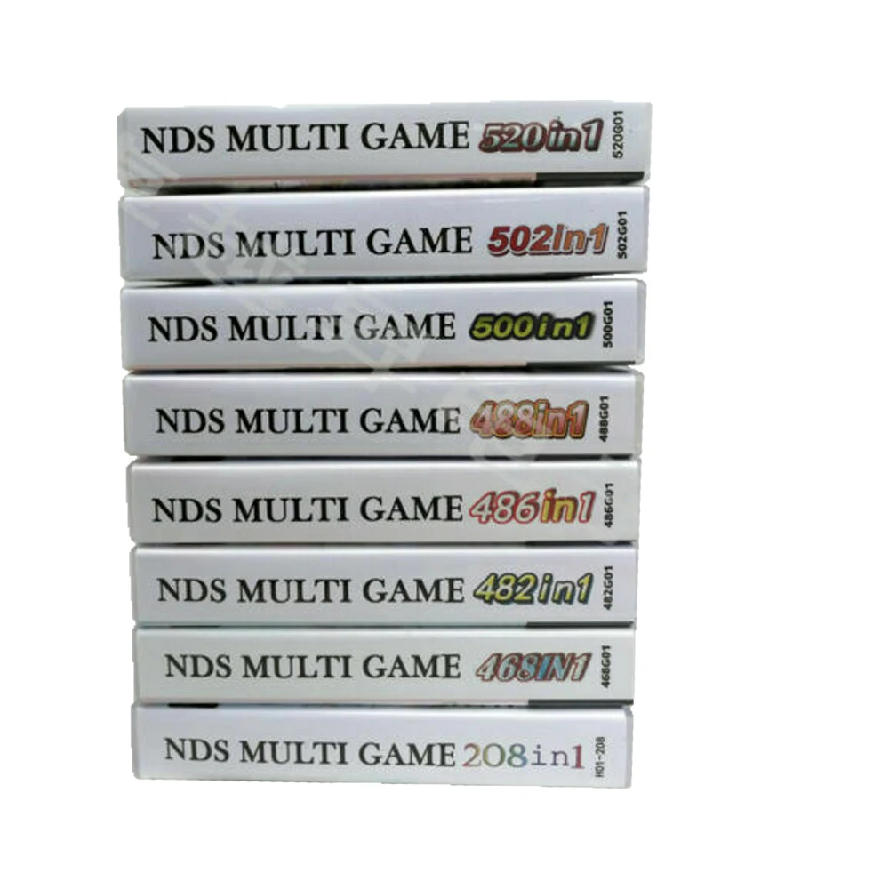 Cartucho de juegos multifunción para Nintendo DS, Cartucho de tarjeta para Nintendo DS, NDS, 3DS, XL, 2DS, NDSL, NDSI, 208/23/480/520/280/489/375/356/468/273 en 1