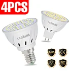 Светодиодная лампа GU10, 220 В, E27, E14, 468 Вт, 2835SMD