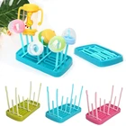 Сушилка для бутылок складная детская бутылочка сливная сушилка синие розовые детские бутылочки Чистящая Сушилка сушилка для хранения