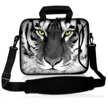 White Tiger Laptop 13.3 14 15.4 17 Notebook Case for Macbook Pro 13 Waterproof Laptop Shoulder Bag For hp acer Lenovo Xiaomi