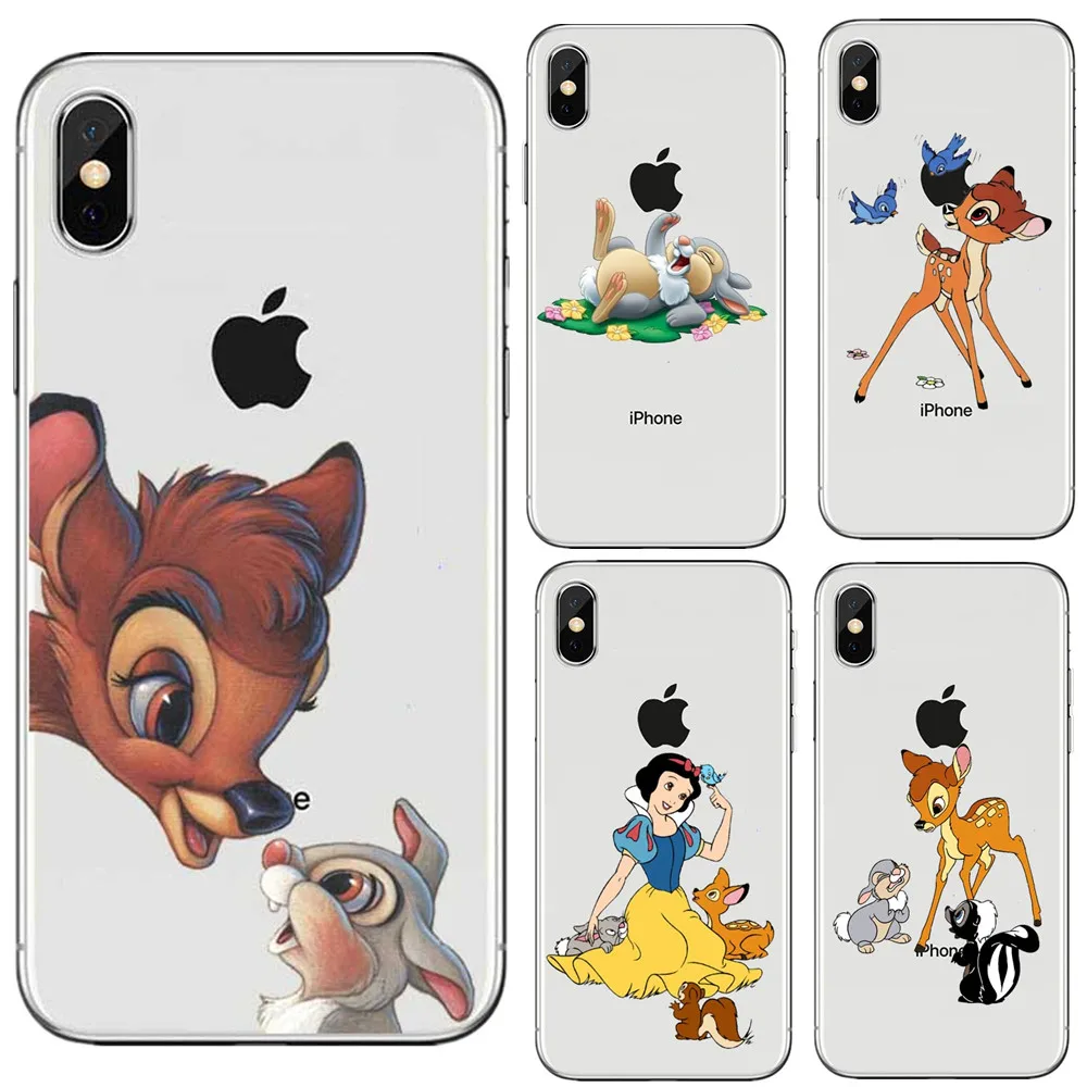 Милый мягкий силиконовый чехол из ТПУ для iPhone 6 6S Plus 7 8 5 5S SE X 10|Чехлы-накладки| |