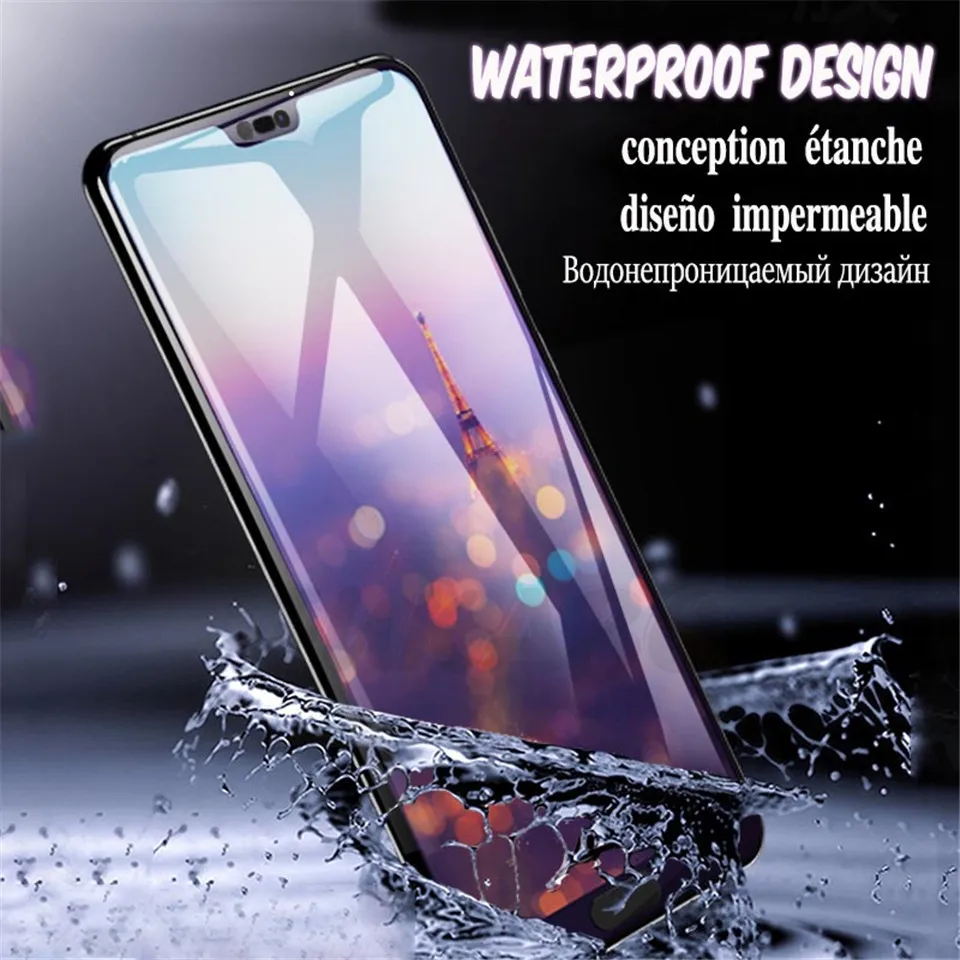 9D закаленное стекло для экрана безопасное Huawei P20 Lite Pro P30 Защитное Honor 8X 9 |
