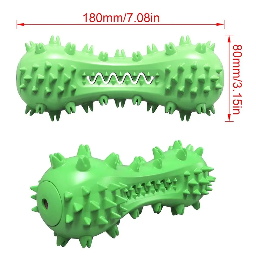 

Dog Toothbrush Chew Toy For Dogs Durable Rubber Stick Cleaning Teeth Molar Toy Suitable For Small And Medium Dogs