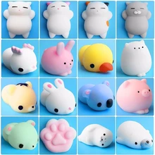 10-60 PCS Mochi Squishy Toys Squishies Fidget Toys Gifts for Party Favors for Kids, Mini Supper Cute Animals Stress Relief Toy