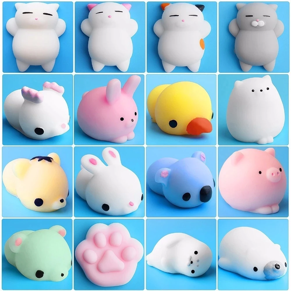 60-10 шт. игрушки-антистресс Mochi | Игрушки и хобби