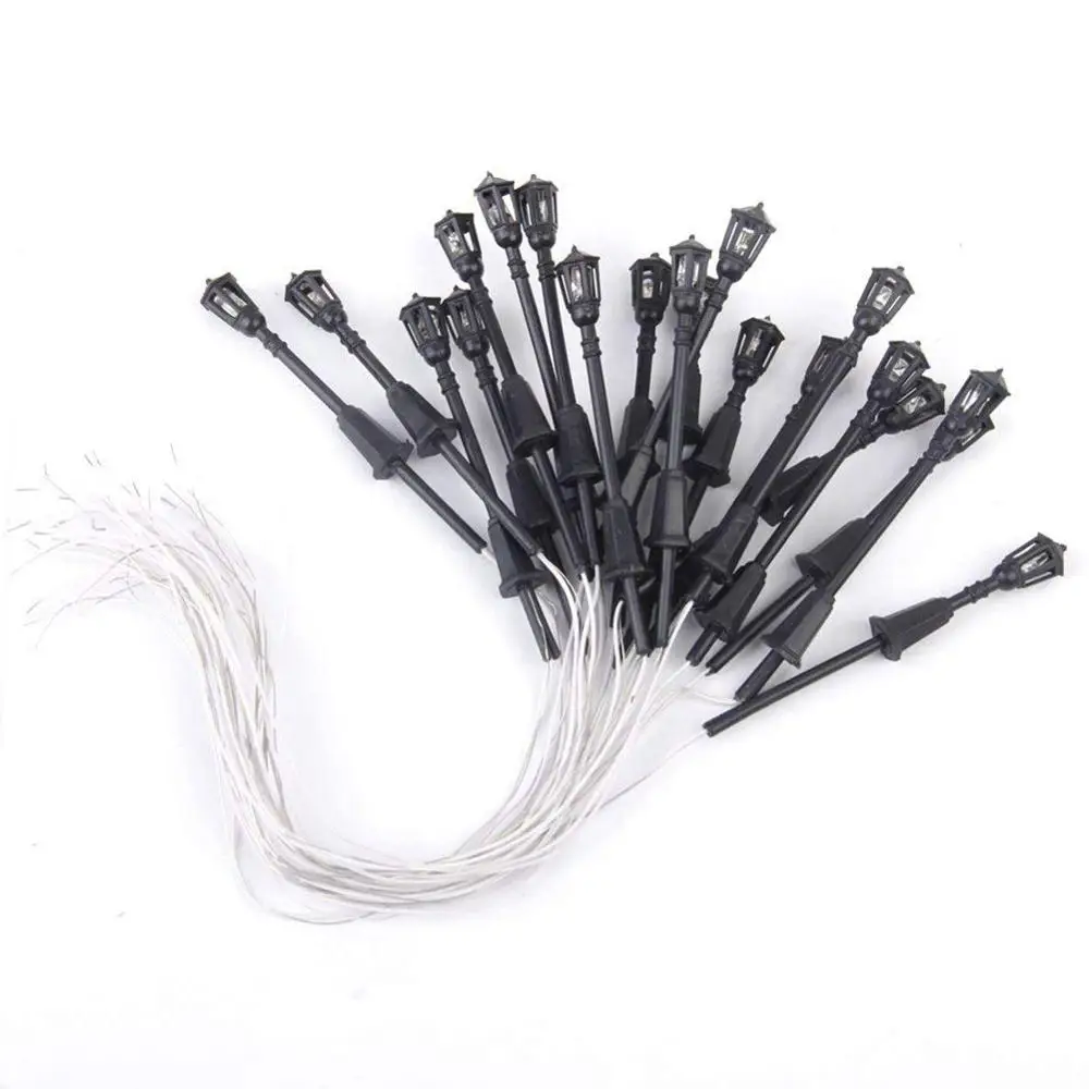 

6.5V Scale ABS Plastic Model Lighting Lamp Miniature Building Kits For Model Train Layout