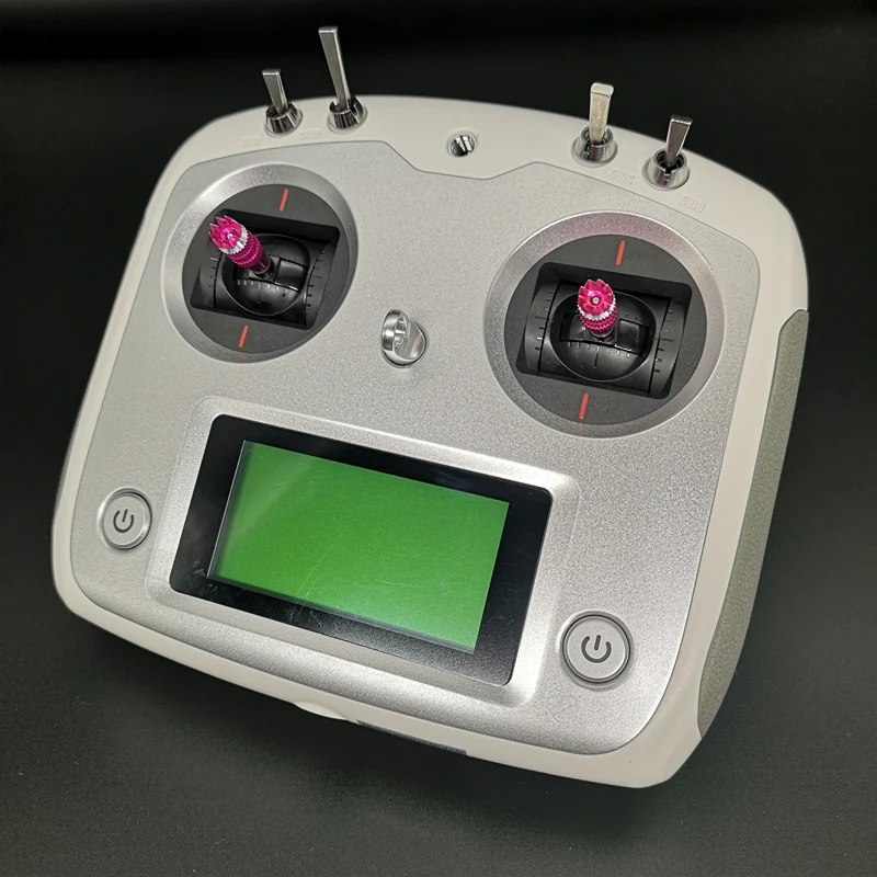 FLYSKY-transmisor de acelerador para avi&oacute;n teledirigido, dispositivo de transmisi&oacute;n de 2,4G, 10 canales, AFHDS, 2A, con receptor A8S, IA6B, iA10B, Dron de carreras con visi&oacute;n en primera persona, FS-i6S I6S-3