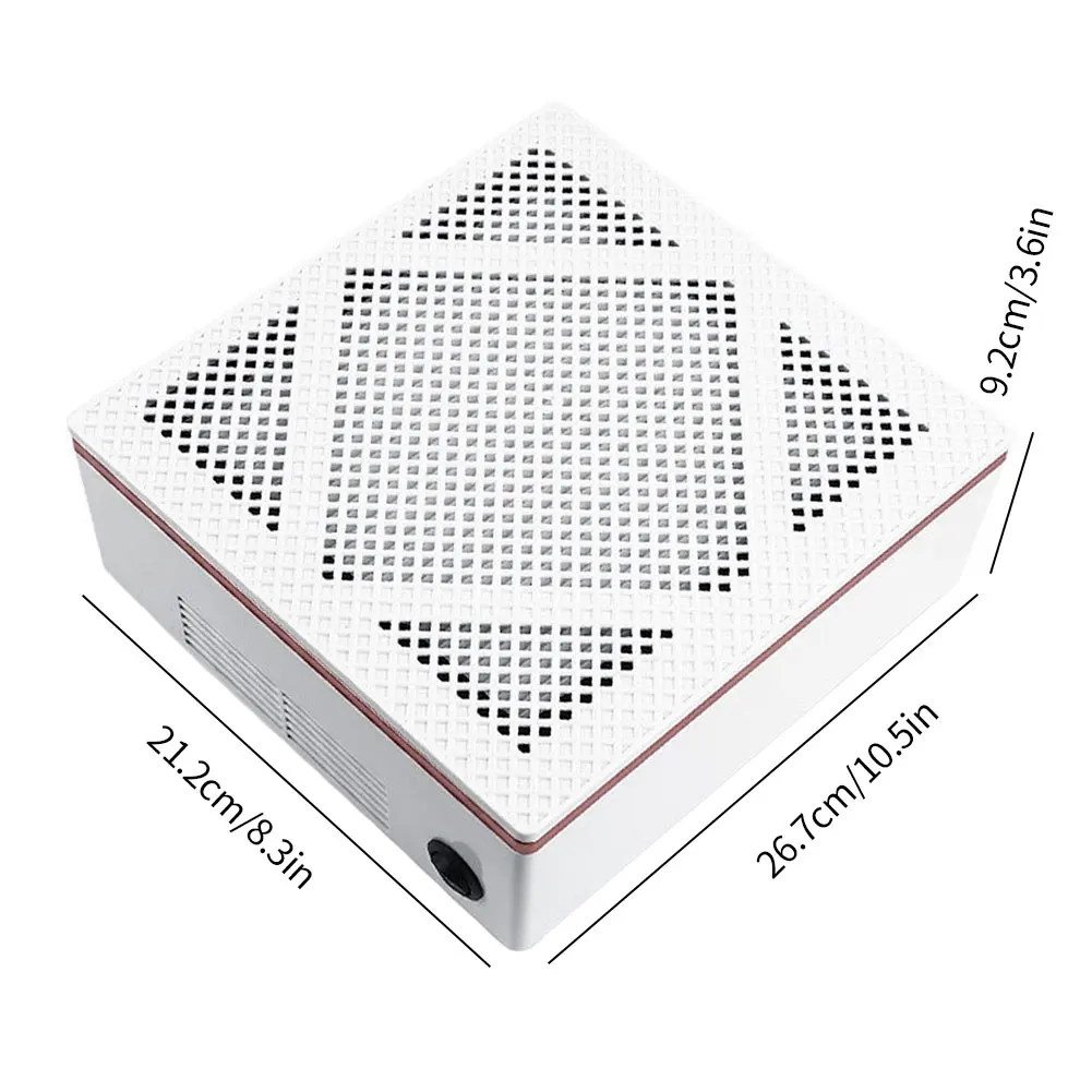 

Nail Suction Dust Collector Strong Power Nail Dust Collector Machine Low Noise Nail Vacuum Cleaner Manicure Extractor Fan