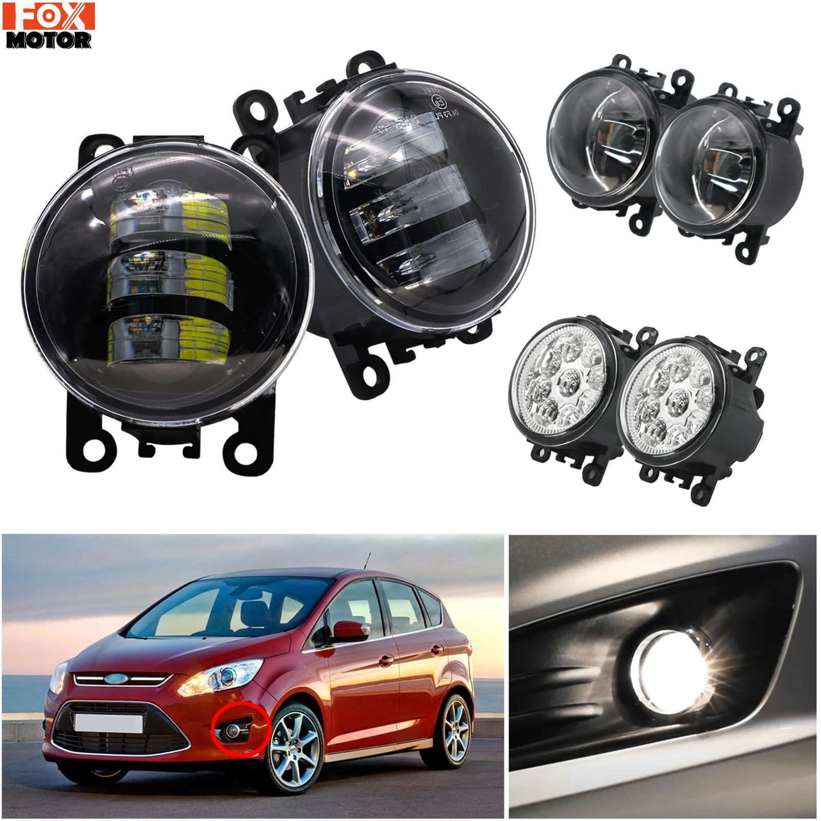 

Пара противотуманных фар передняя фара светодиодная галогенная DRL дальнего света в сборе для Mitsubishi Outlancer xl 2 3 Pajero Sprot ASX Colt