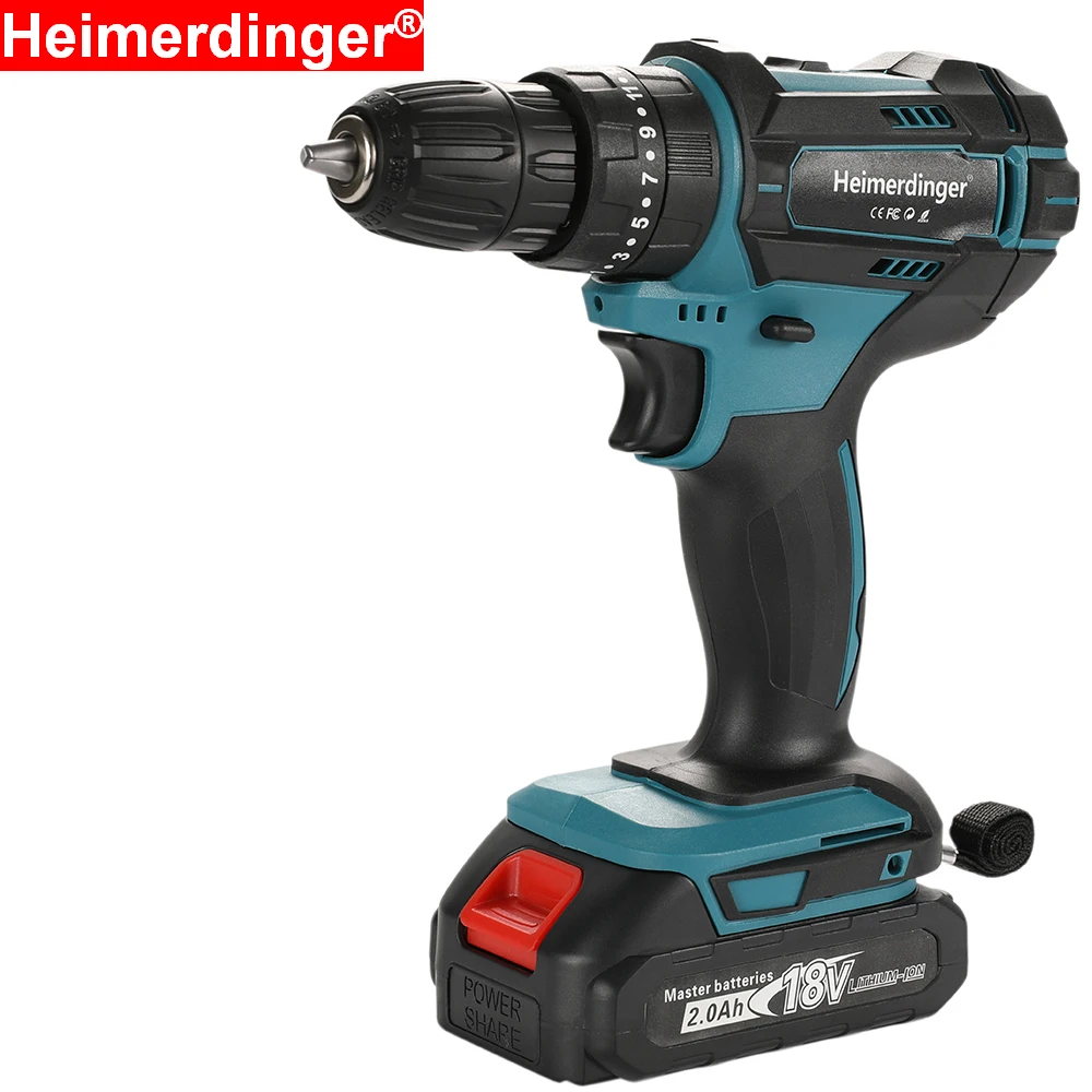 

cheap 18V lithium battery powered drill cordless screwdriver cordless drill with one 18V 2.0Ah battery