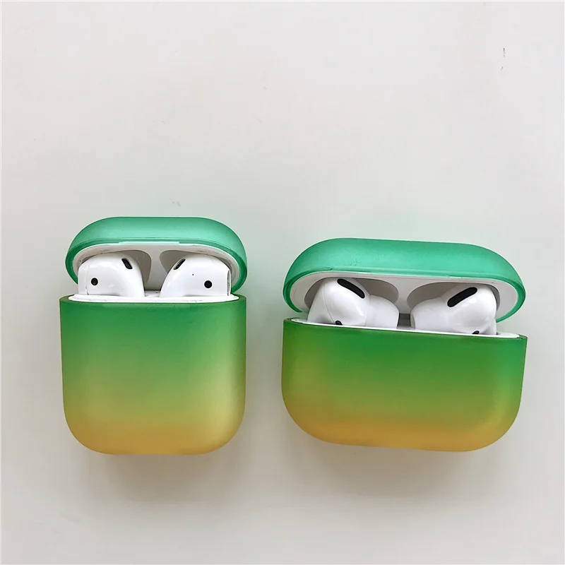 

For airpods Pro protective cover wireless bluetooth headset hard shell Europe and America applicable transparent candy color