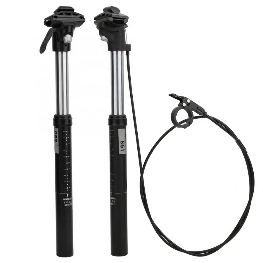 Регулируемый подседельный штырь для горного велосипеда Диаметр 27 2 мм длина 350