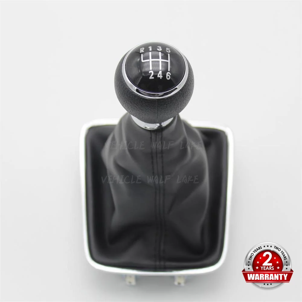 Кожаная ручка переключения передач для VW Golf Plus 2005 2006 2007 2008 2009 2010 2011 2012 2013|Ручка