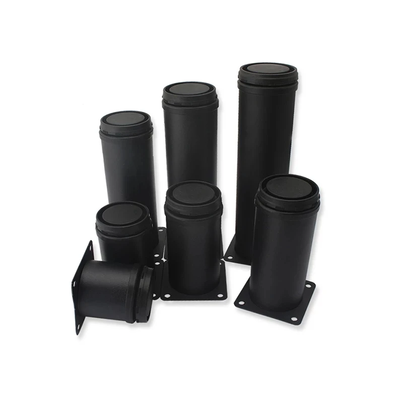 

4 ножки для дивана, регулируемые ножки, домашние ножки из нержавеющей стали для мебели, ножки шкафа, ножки стола высотой 5-25 см