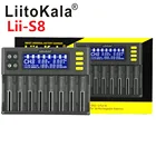 Зарядное устройство LiitoKala Lii-PD4, PL4, S2468, 402, 202, зарядка батарей 18650, 26650, 21700, NiMh, литиевых