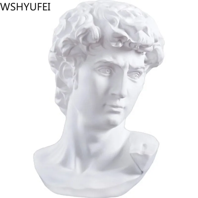 Современная Скульптура в скандинавском стиле имитация гипса персонаж из смолы