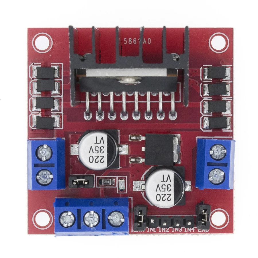 Модуль платы драйвера L298N L298 шаговый двигатель умный автомобиль робот макетная