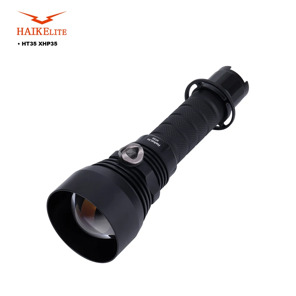Haikelite HT35 XHP35 HD 2300 люмен фокусирующий фонарик 26650 литиевая батарея масштабируемый