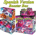 Карты покемона блестящие детские игрушки Испанская версия карточная игра Espaol Fusion Strike коллекция