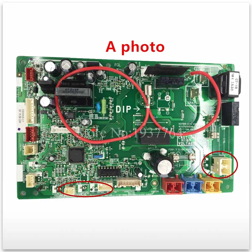 Для систем кондиционирования, компьютерная плата, модель K07BS-C-A(04) 9707656015, 9707656046, хорошо работает Для систем кондиционирования, компьютерная плата, модель K07BS-C-A(04) 9707656015, 9707656046, хорошо работает