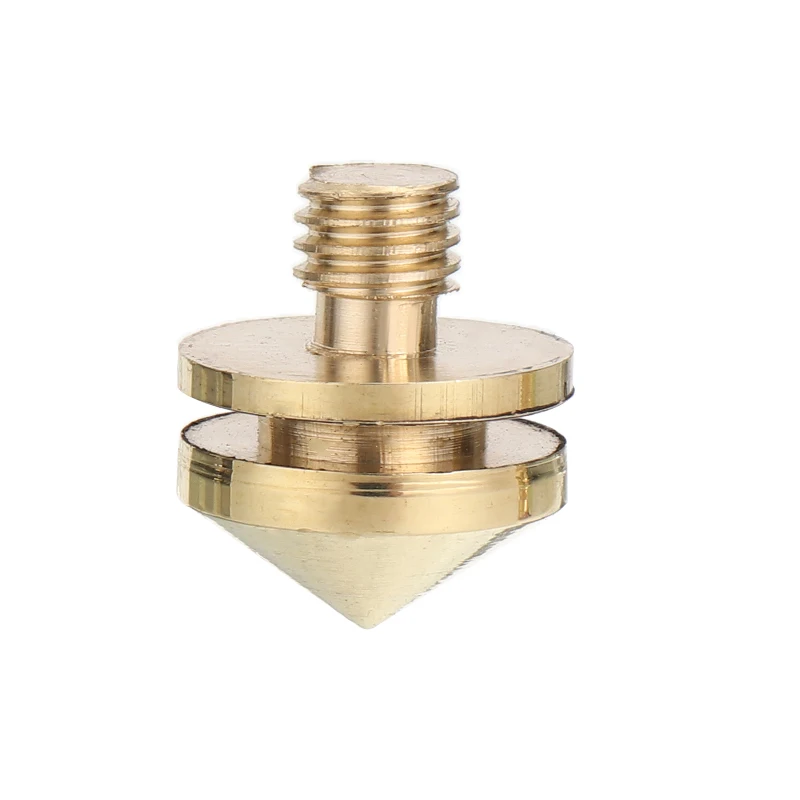 8 шт. высокое качество Медь акустические шипы изоляционные подставки + база