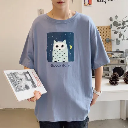 

Men's casual short-sleeved t-shirt wild clothes tide 11626
