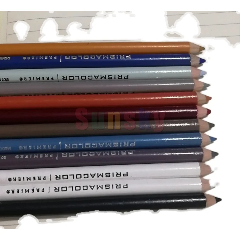 Pc103-pc209 4 шт./лот prismacolor художественные Портретные цветные карандаши одиночные sanford