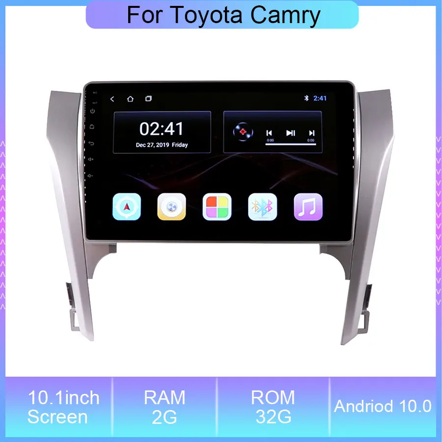

10,1 ''Android 10 автомобильный стерео Мультимедиа для Toyota Camry радио GPS навигация видео Авто Аудио навигация