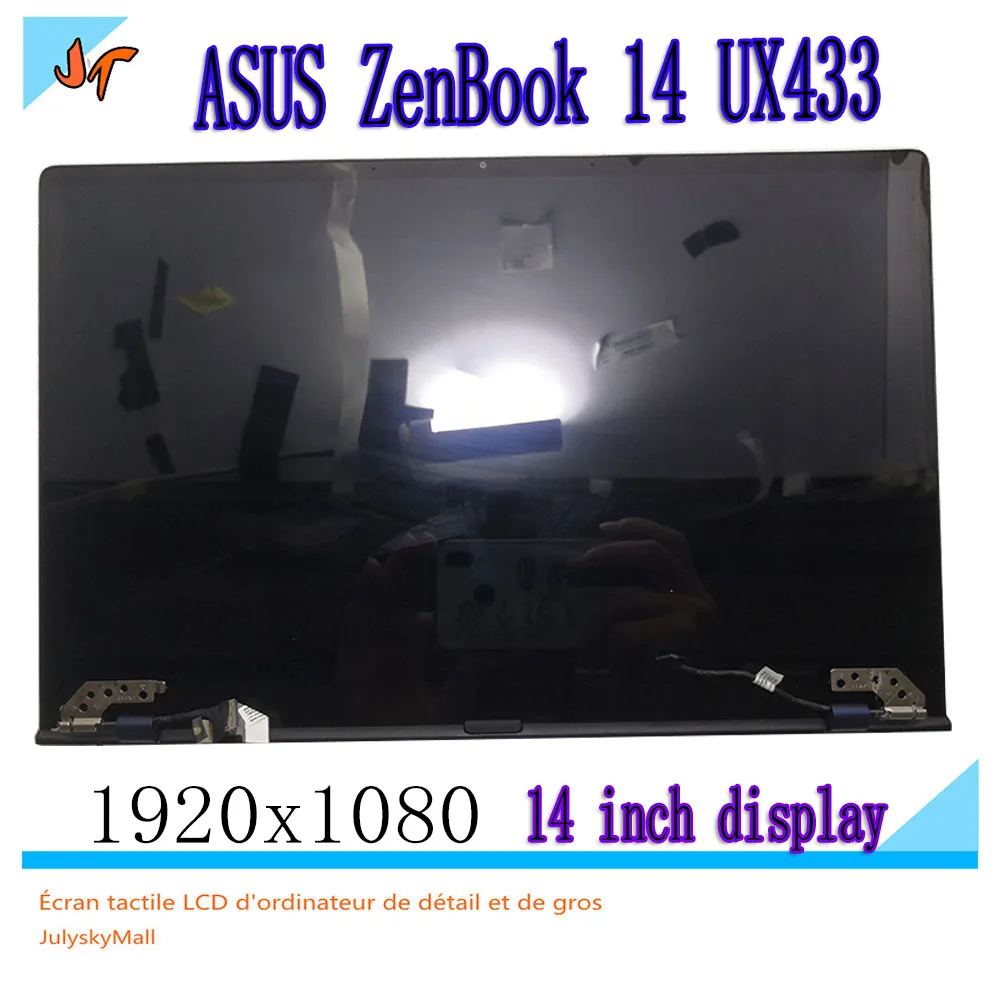14 дюймовый Оригинальный дисплей для ASUS ZenBook Lingya Deluxe14 UX433FN UX433FA UX433 ЖК экран в сборе