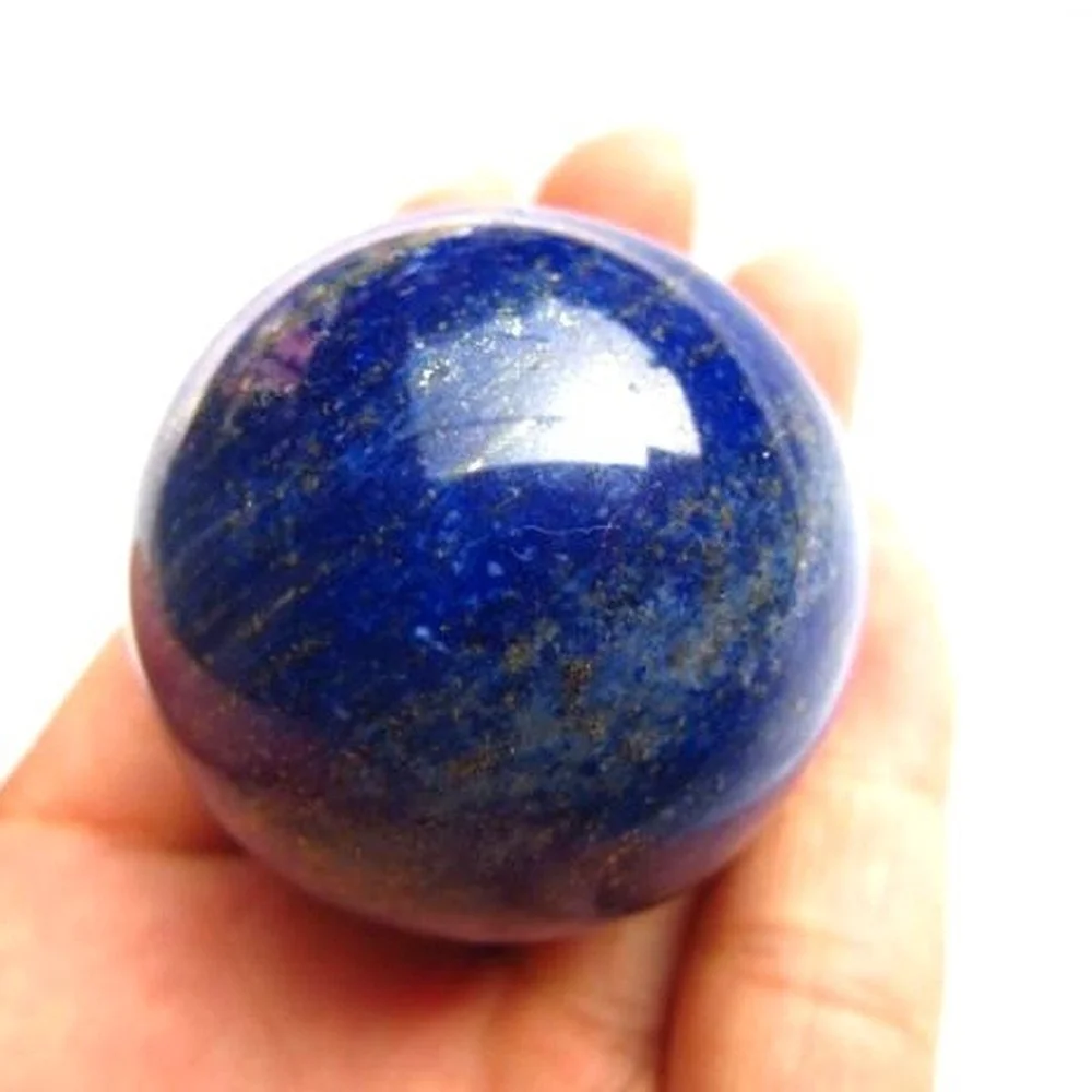 

1pcs 40-50mm Natural Lapis Crystal Healing Magic Ball Samples From Afghanistan