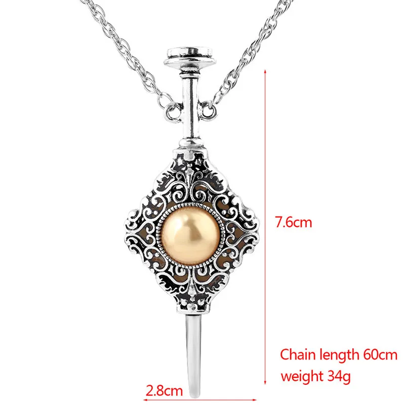 Новейшее ожерелье ювелирные изделия 2019 аксессуары для фильма Винтажное колье с