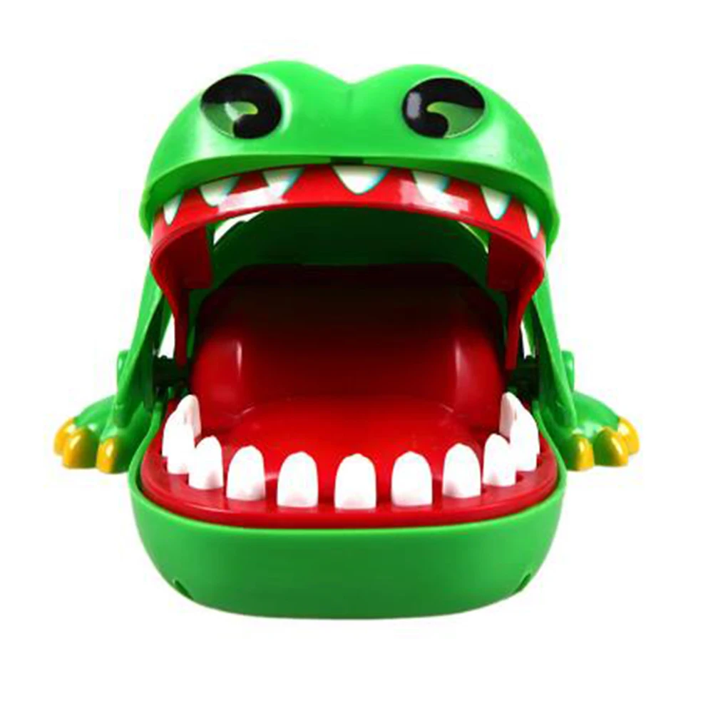 

Crocodile Mouth Dentist Bite Finger Game Funny Toy Gift ,Funny Gags Toy For Kids Gift Crocodile Pulling Teeth Bar Games Toys