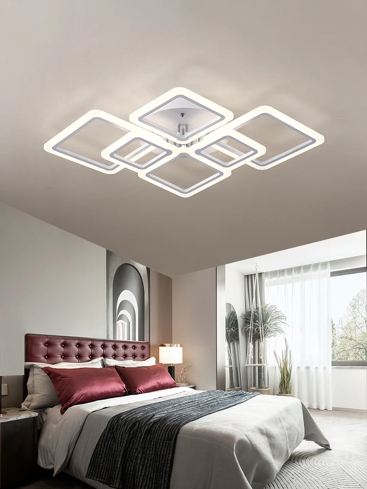 Современный светодиодный потолочный светильник с регулируемой яркостью и