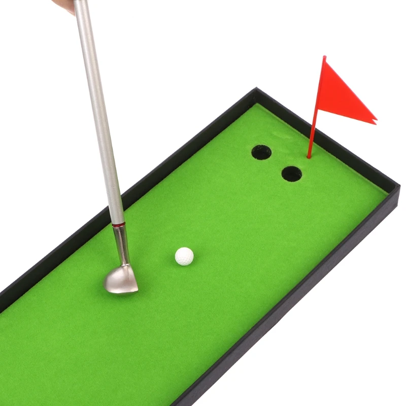 Комплект из 3 предметов для игры в гольф металла модели шариковая ручка + 2 шт. мячи