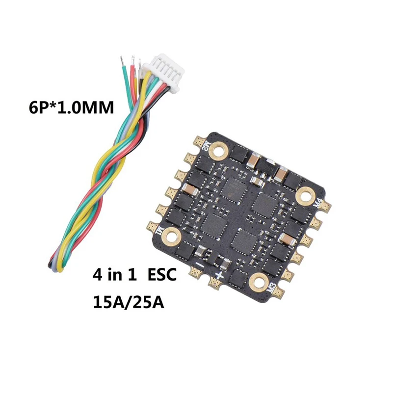 feichao em15a em25a 20x20 мм 15a25a blheli_s 2 4s 4in1 dshot600 бесщеточный esc