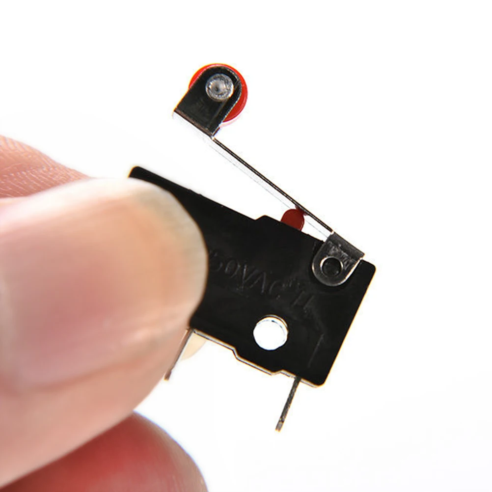 10 шт./компл. мини 3-контактный тактовый выключатель KW12-3 5A 250V круглый Ручка часы