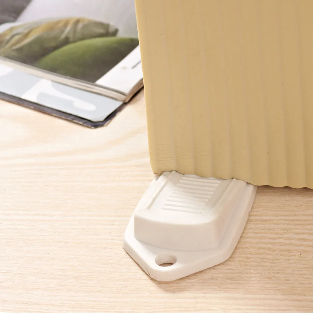 1 Pcs Door Stopper Large White Grey Rubber Wedge Jam Catcher Block Home Office Stop | Инструменты