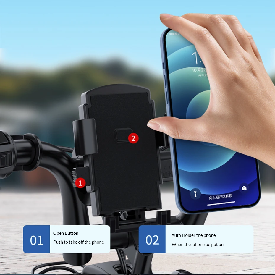 bicycle scooter moto mobile phone holder mountain bike bracket cell phone mount stand celular motorcycle cellphone support free global shipping