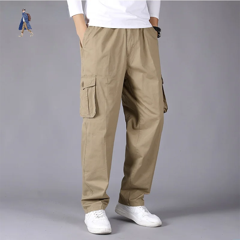 Комбинезон на весну и осень мужские брюки новинка Брендовые спортивные военная