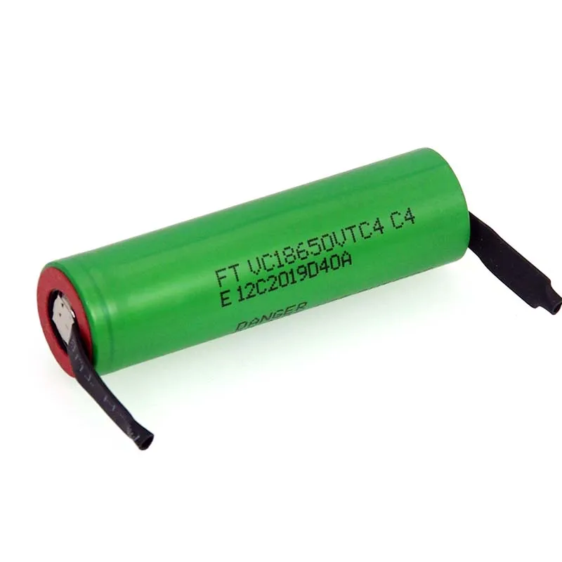 VariCore 100% оригинальный 3 6 V 18650 VTC4 2100mAh Высокий слив 30A перезаряжаемая батарея VC18650VTC4 +